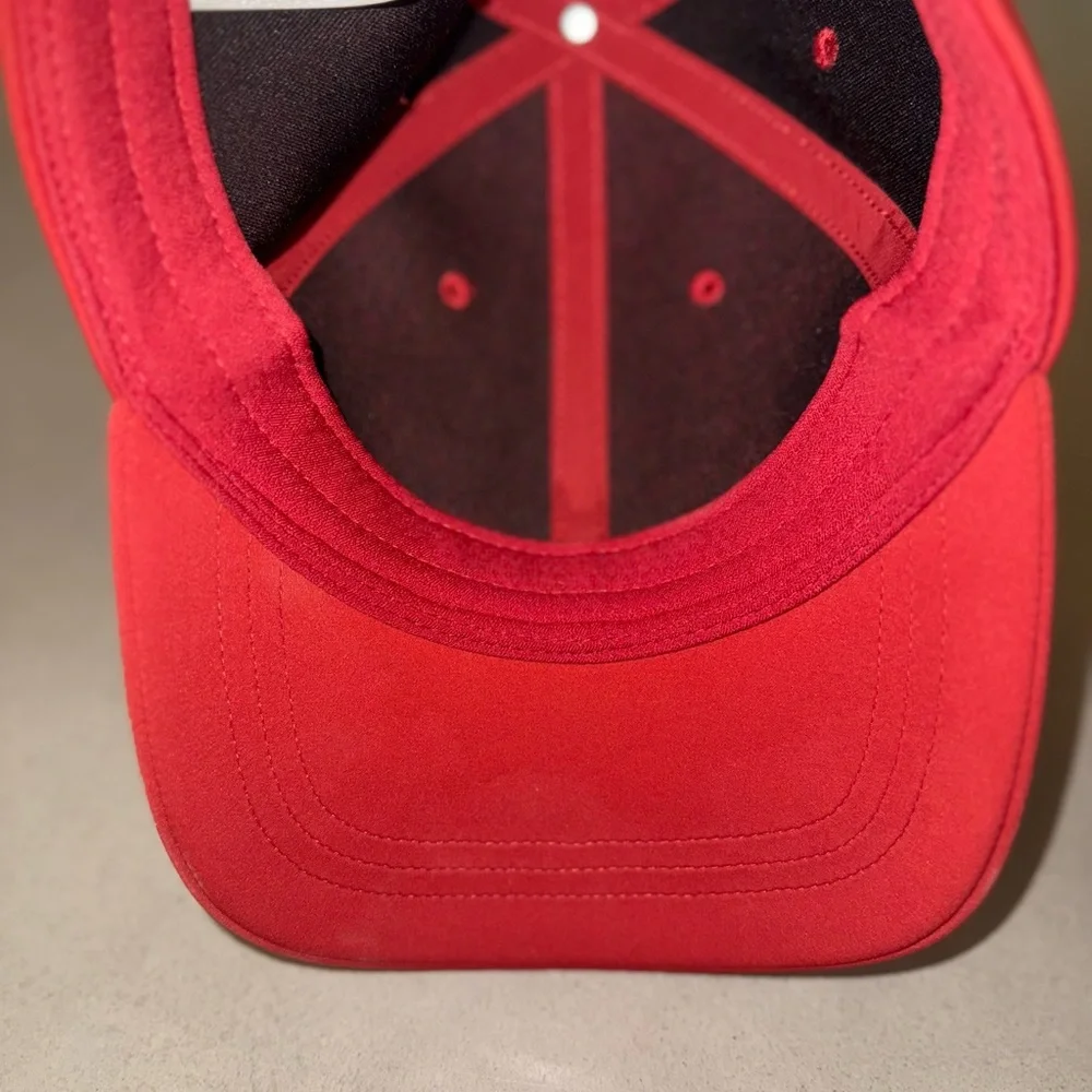 Lululemon Athletica Red Baseball Cap One Size
